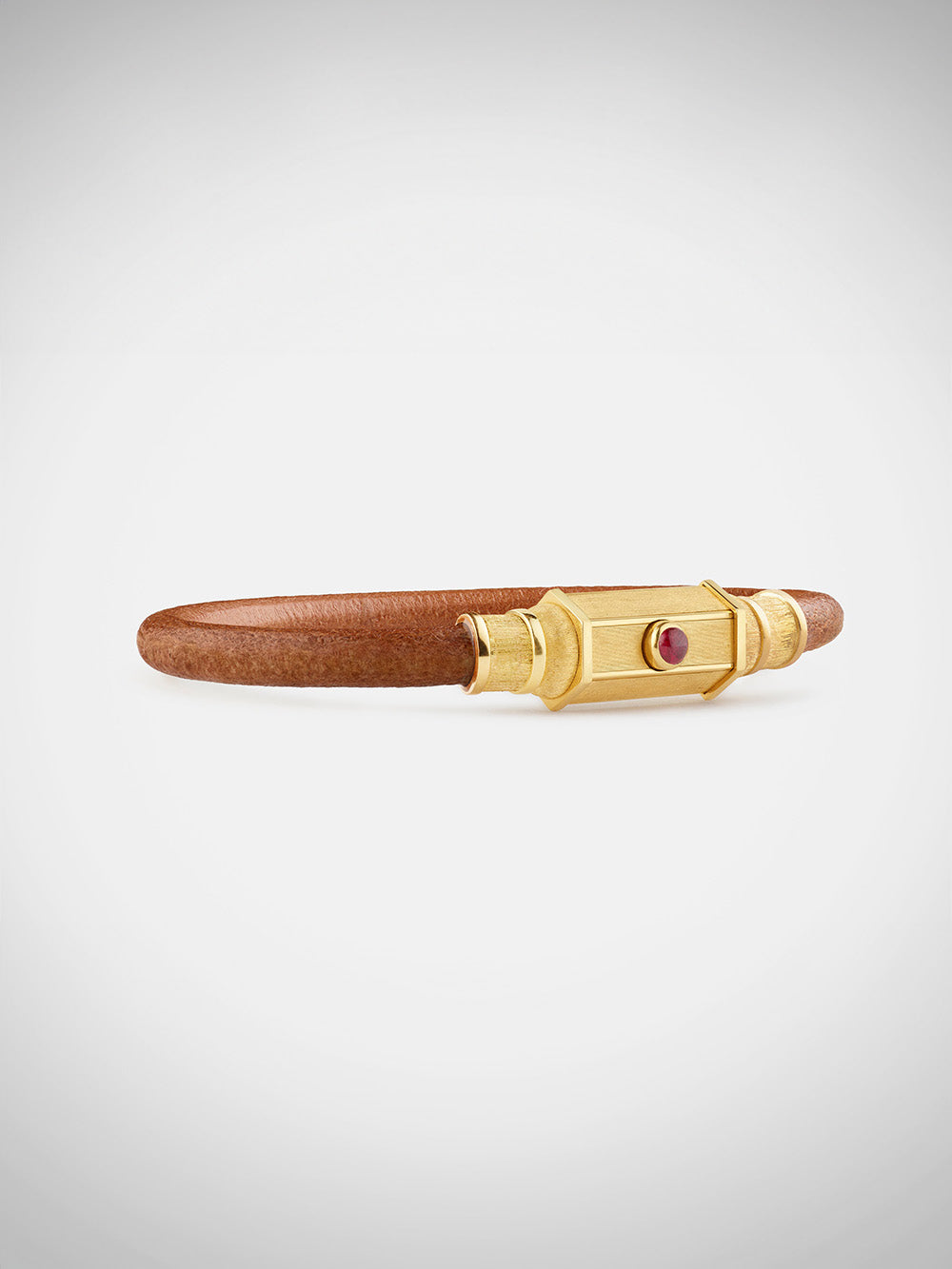 BRACELET LOCKET LASSO RUBIS