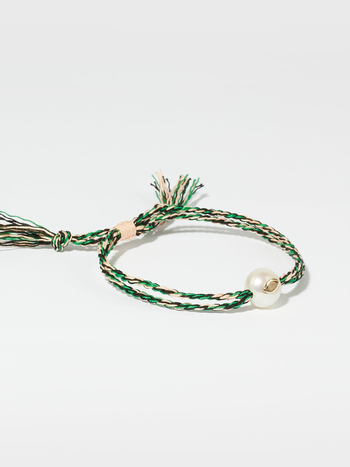 SCARLETT PEARL AND GARNET BRACELET