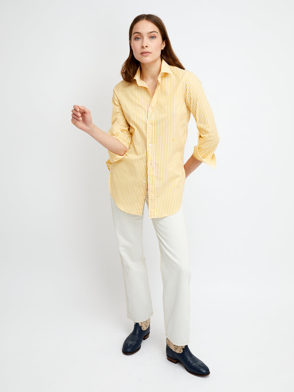 CHEMISE CAMERON JAUNE