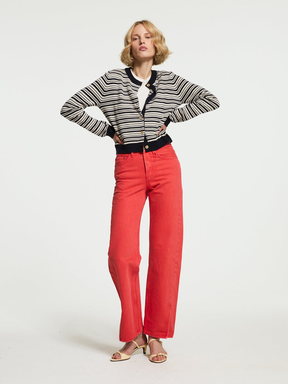 Suzi Stripes Cardigan