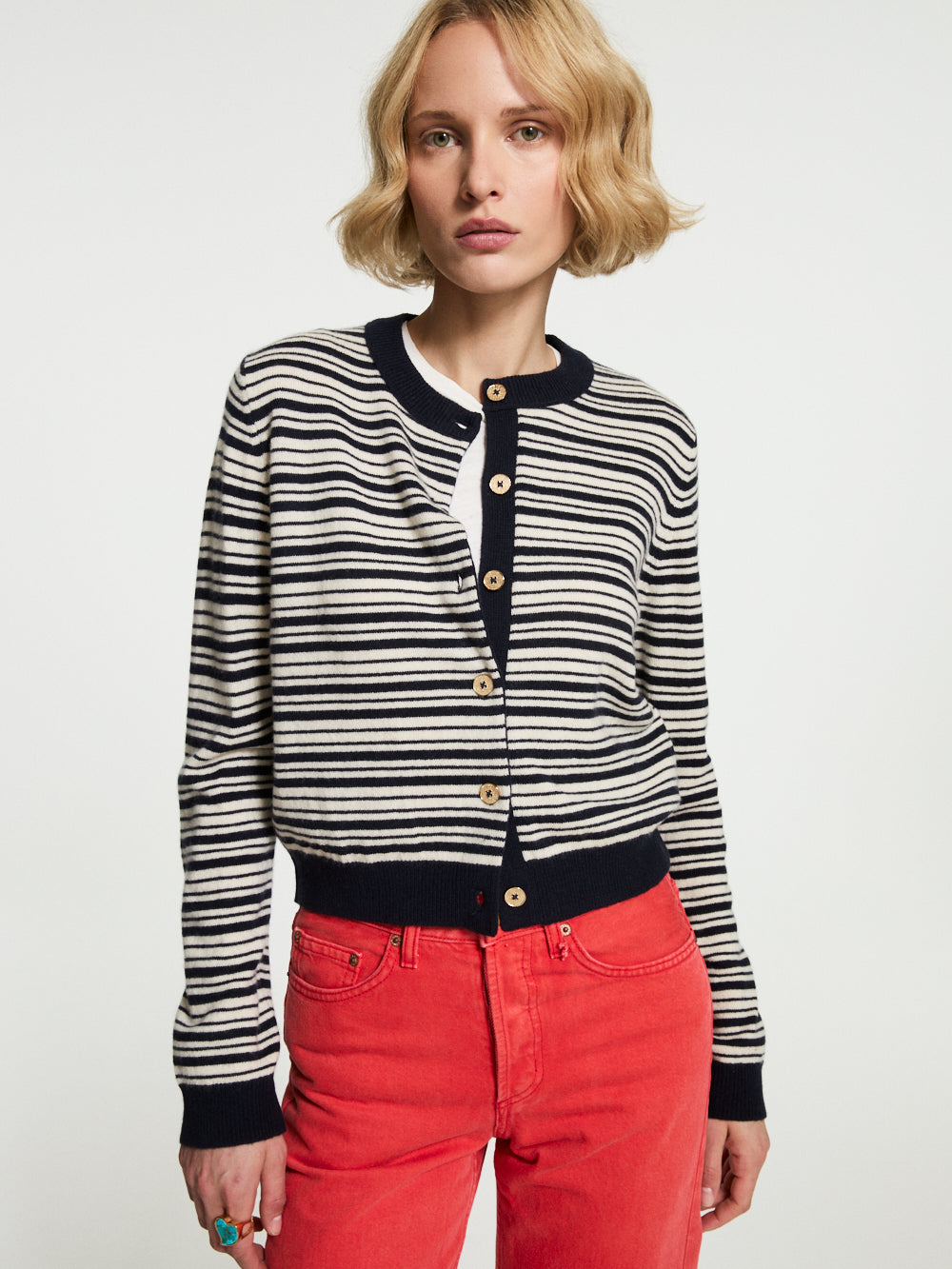 Suzi Stripes Cardigan