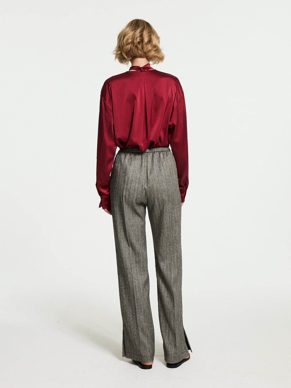 CHEVRON TROUSERS