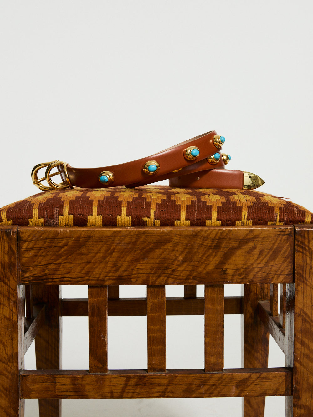 CEINTURE HOLLYHOCK STONE TURQUOISE