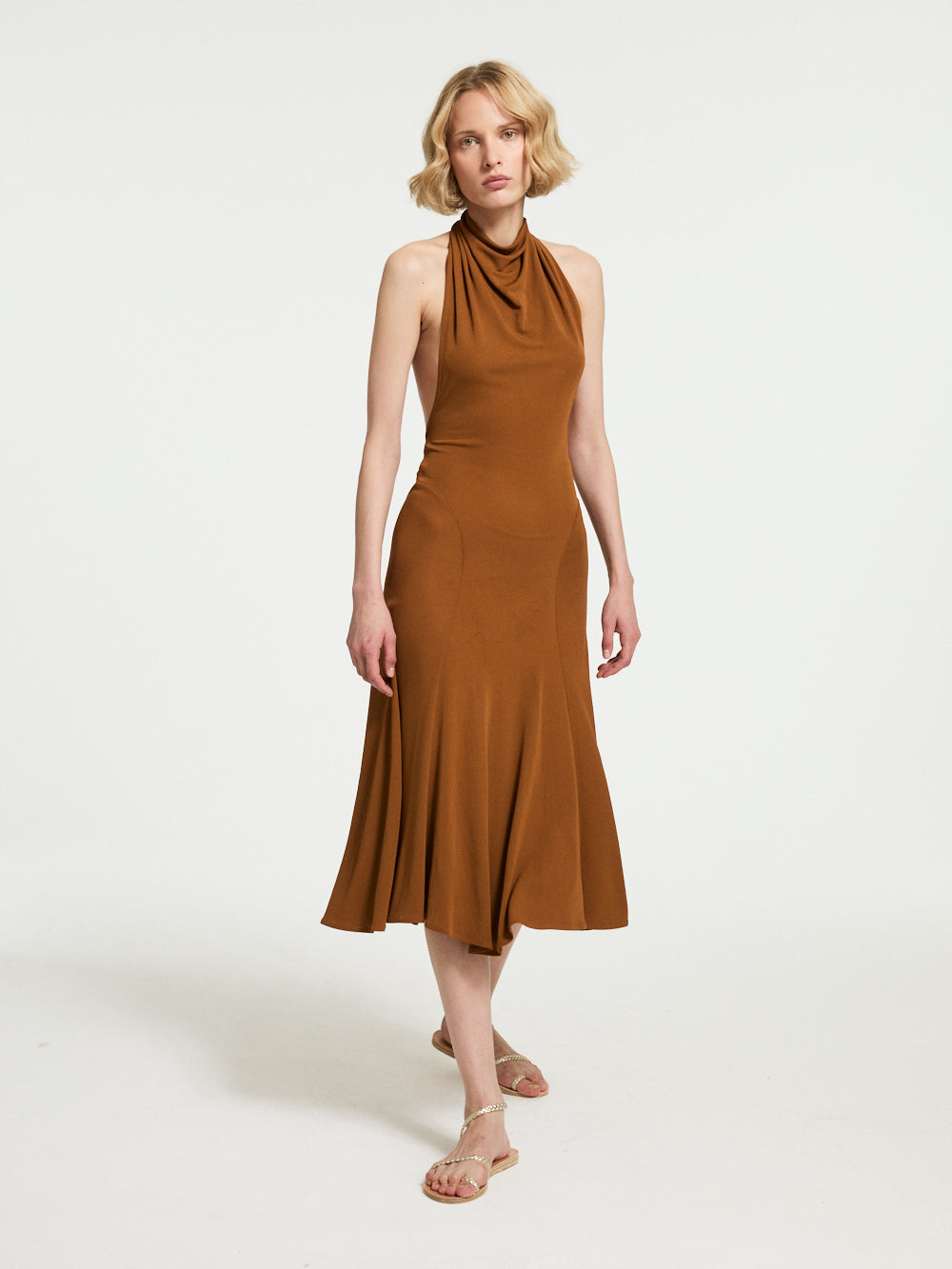 SIENNA WALNUT DRESS
