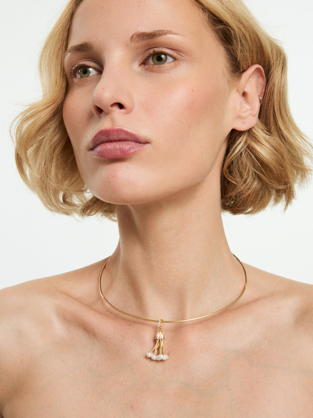 undefined POLPO PENDANT YELLOW GOLD XL