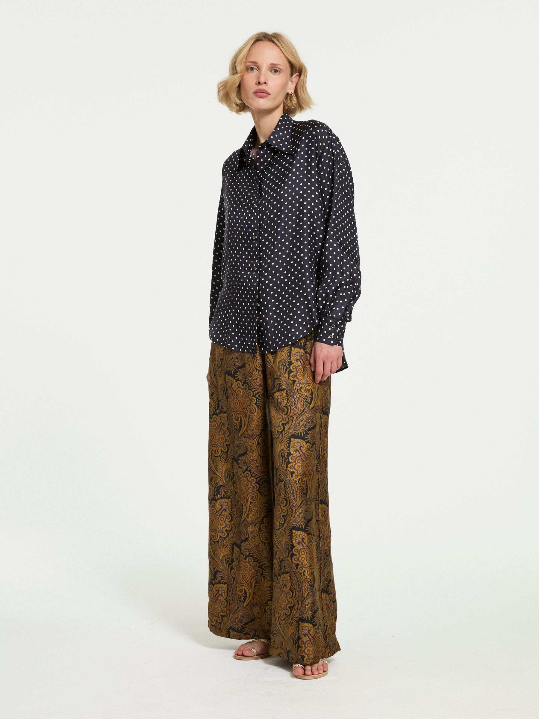 CHEMISE BROOKS À POIS