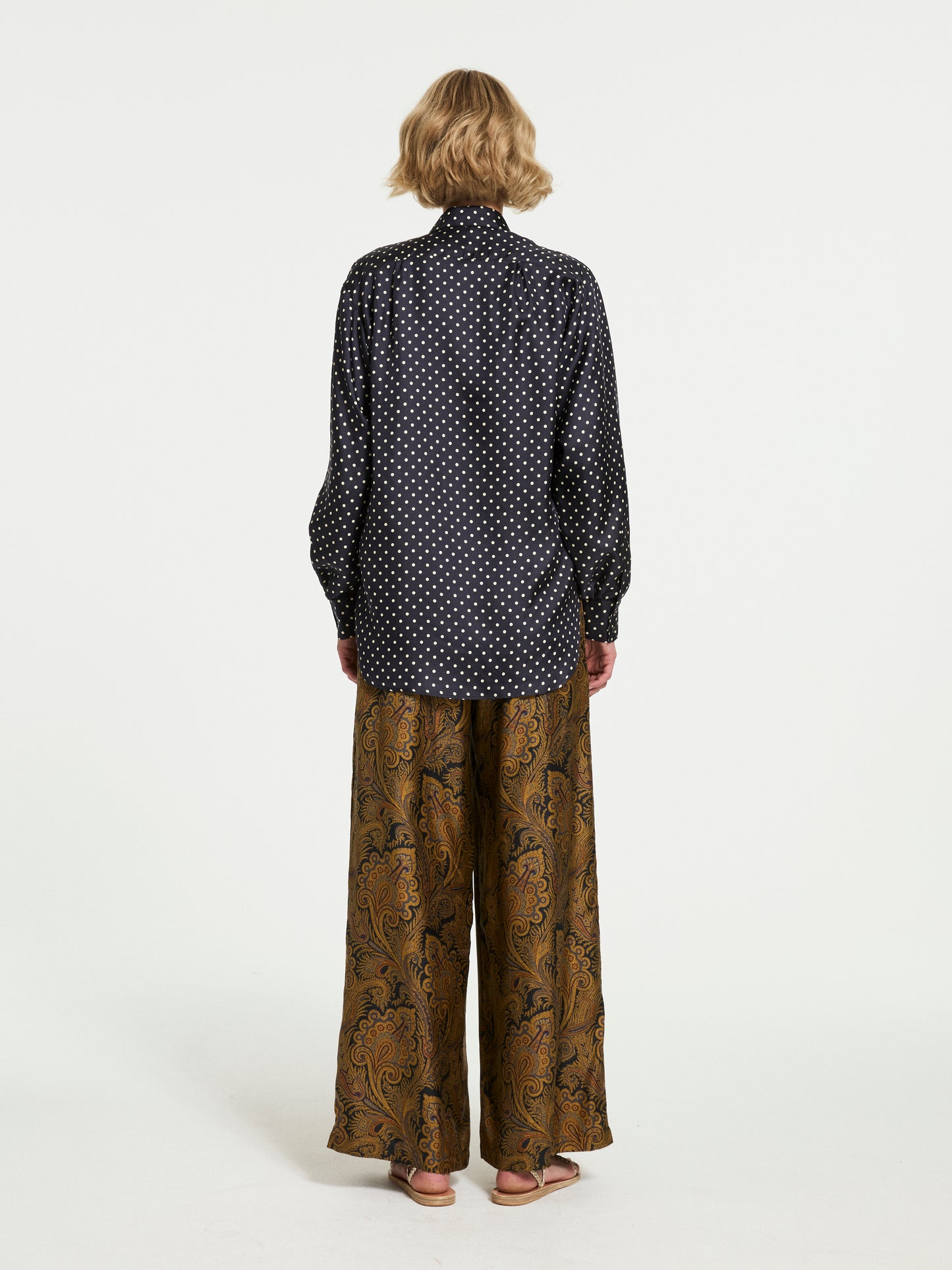 BROOKS POLKA DOT SHIRT