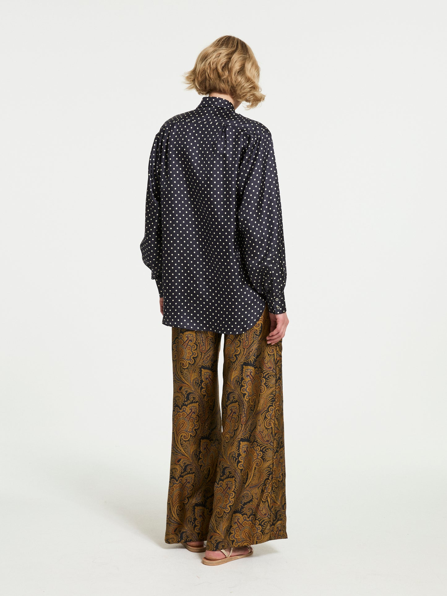 BROOKS POLKA DOT SHIRT