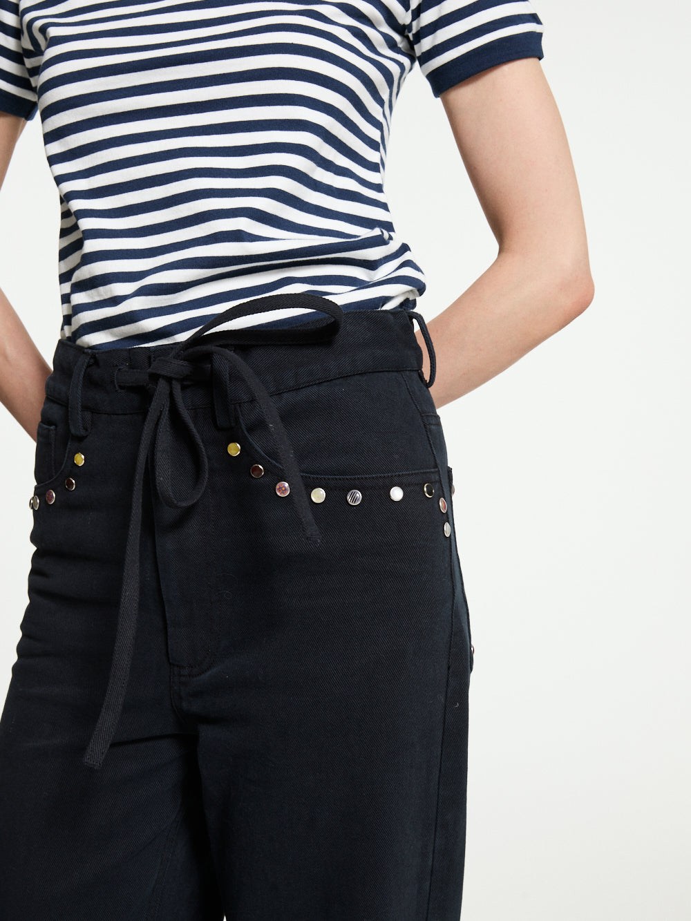 VEGAS PLAIN NAVY PANTS