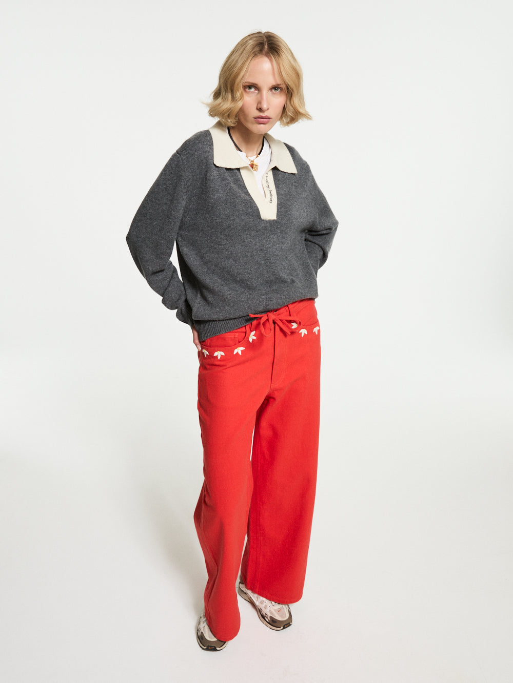 RED VEGAS PANTS