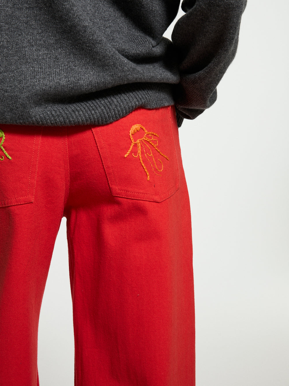 PANTALON VEGAS ROUGE