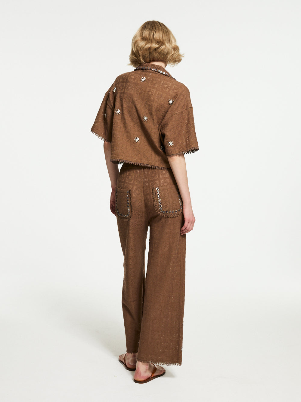 PANTALON CRYSTAL BROWN
