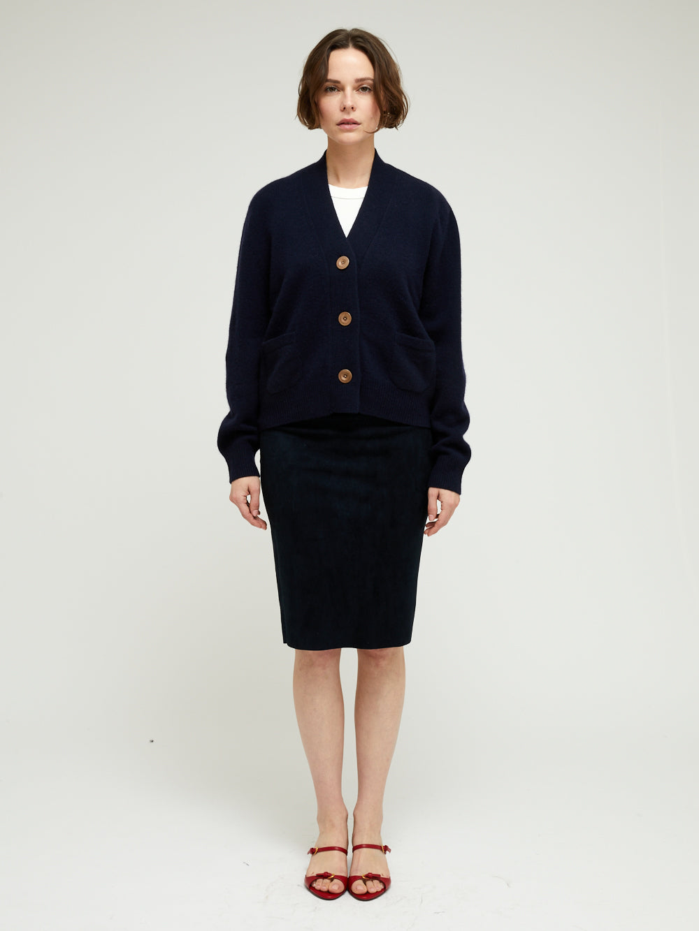 CARDIGAN LOU NERO NAVY