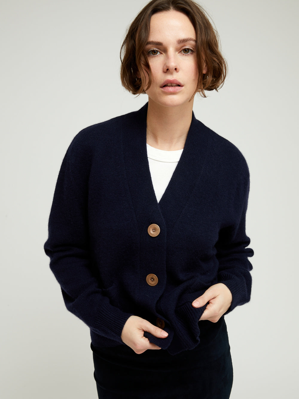 CARDIGAN LOU NERO NAVY