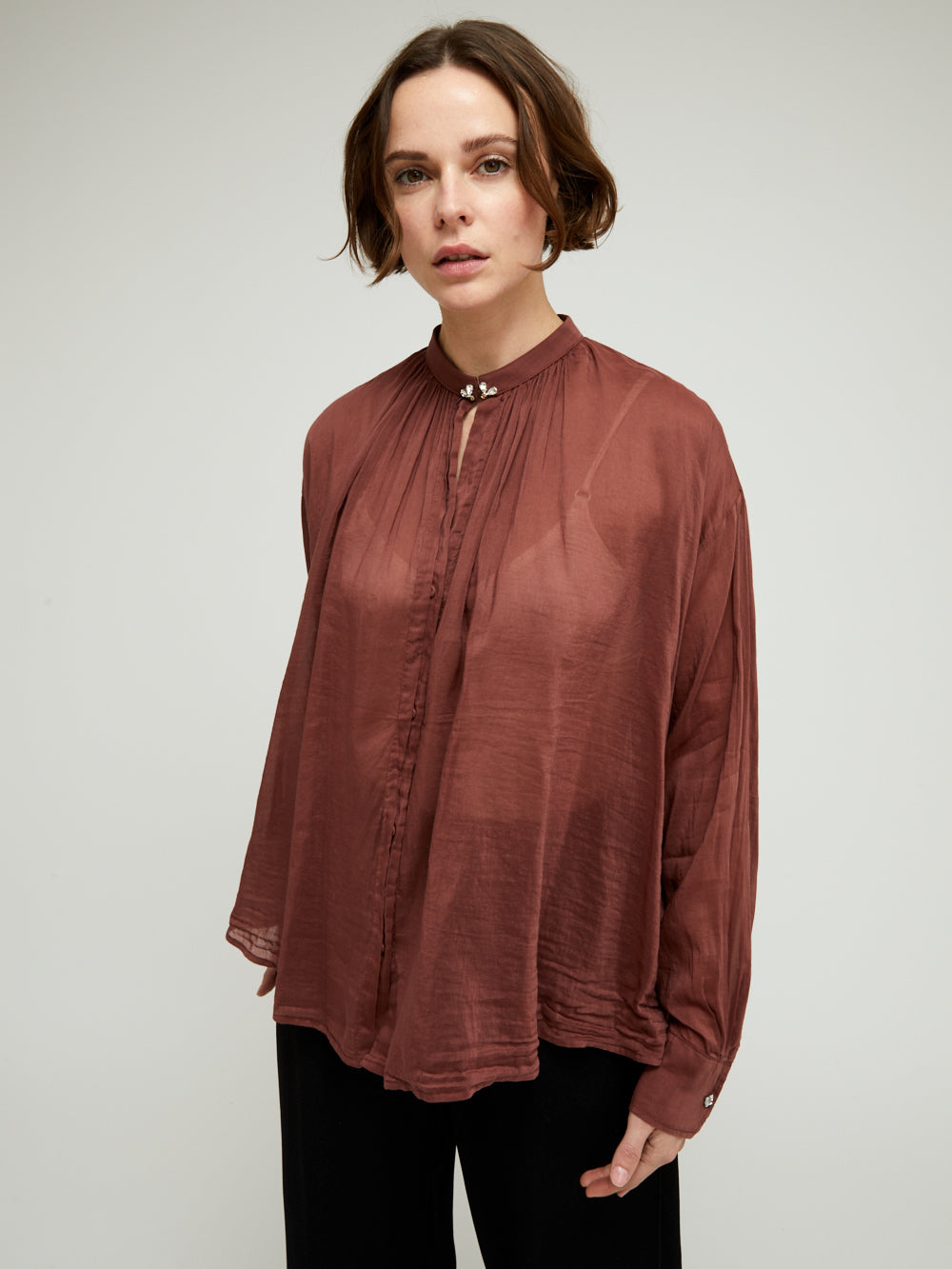 BOHEMIAN VOILE SHIRT