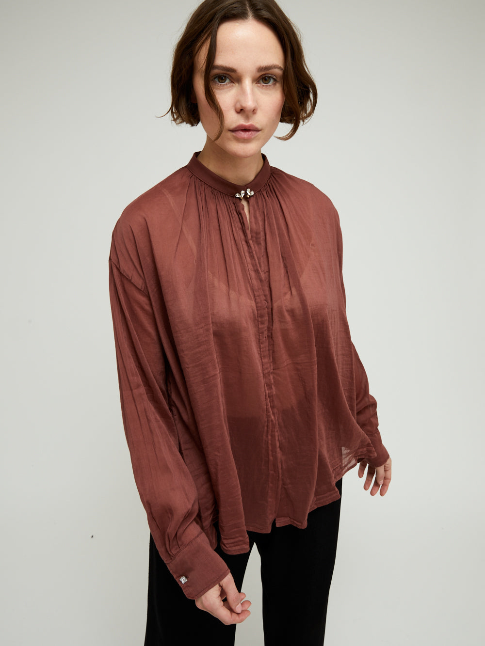 BOHEMIAN VOILE SHIRT