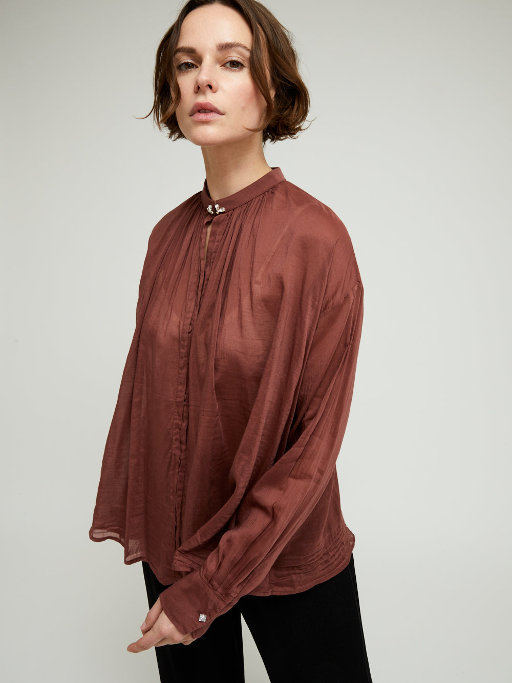 BOHEMIAN VOILE SHIRT