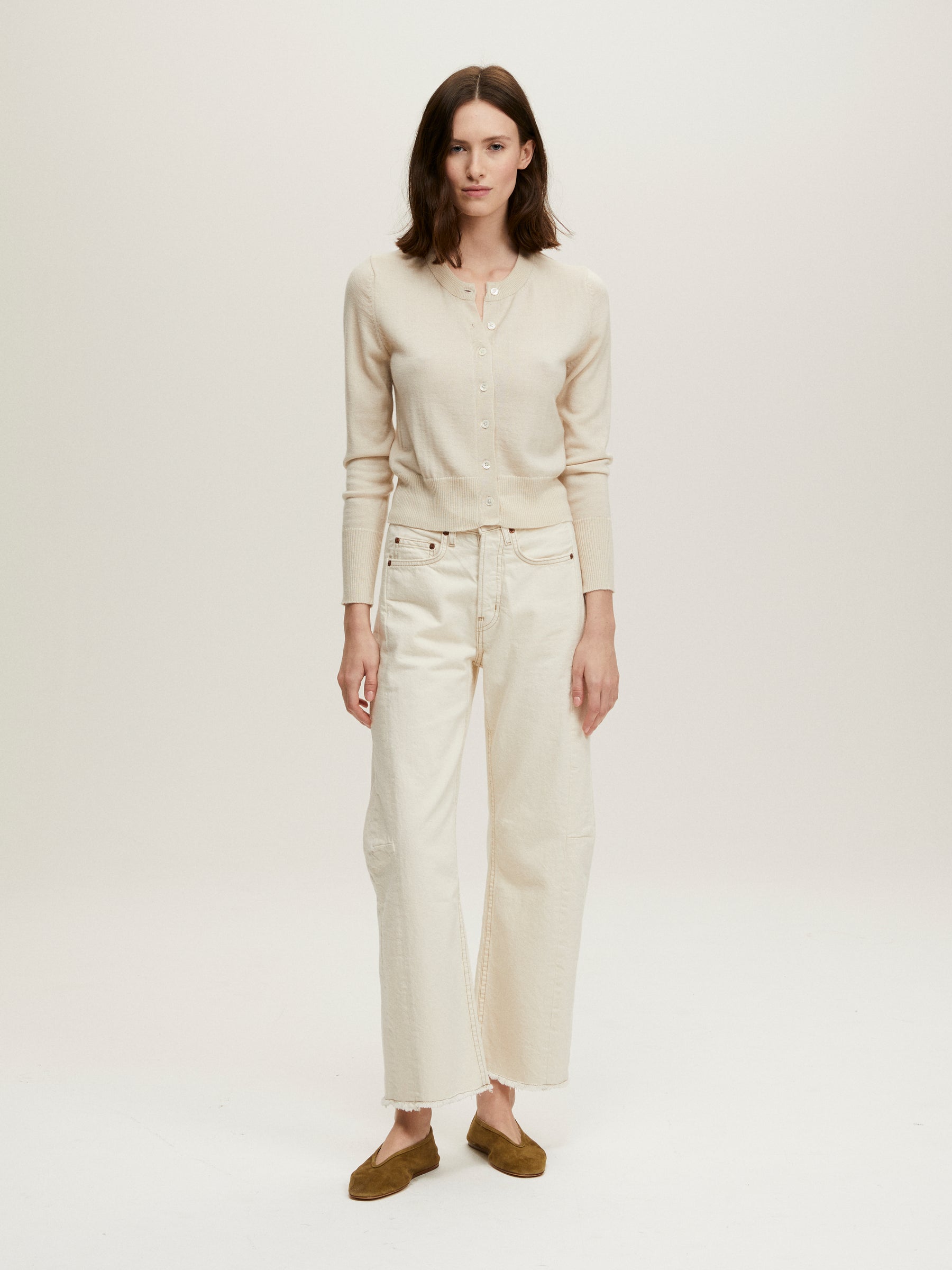 CARDIGAN JULIETTE ANTIQUE WHITE