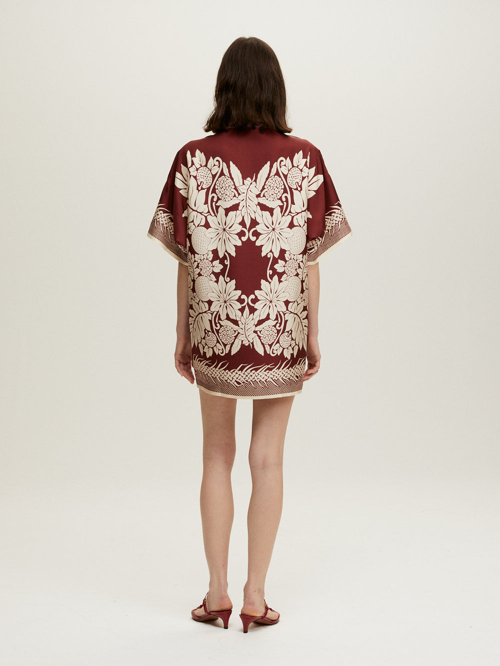 MINI ROBE LAMOUR BORDEAUX