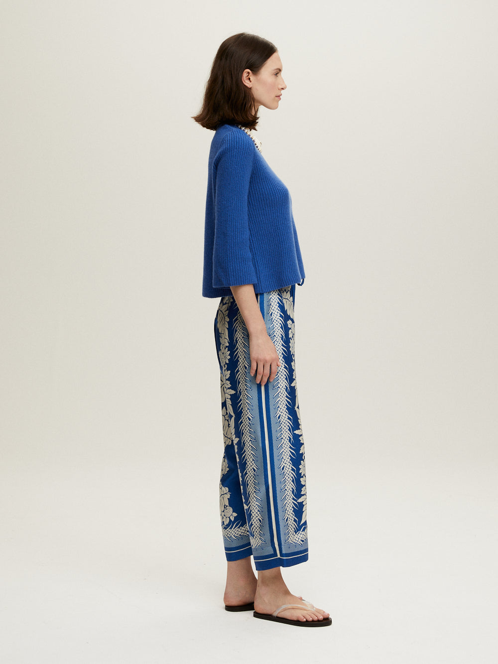 LAMOUR NAVY BLUE PANTS