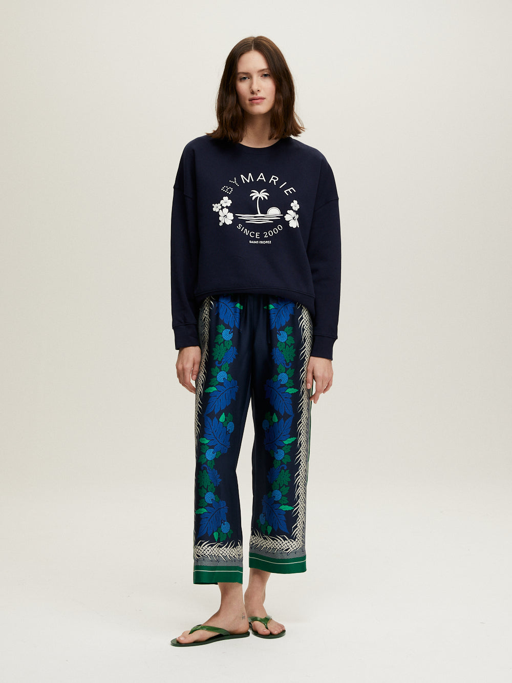 SWEAT 25 ANS COURT NAVY