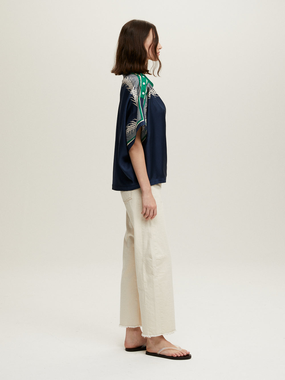 TOP LAMOUR BLUE & GREEN