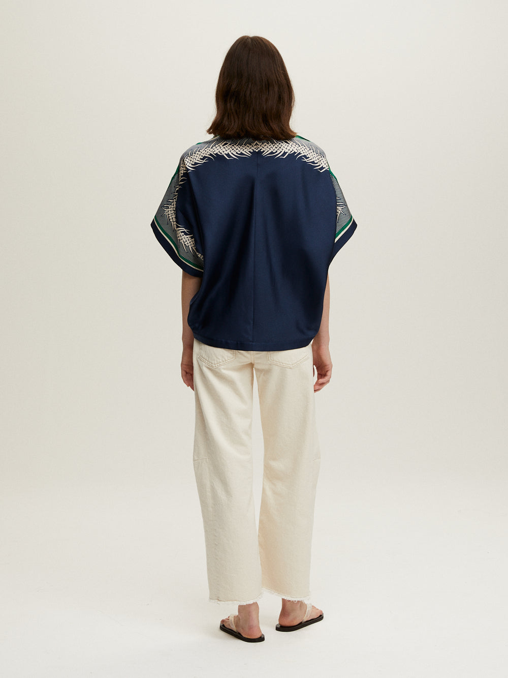 TOP LAMOUR BLUE & GREEN