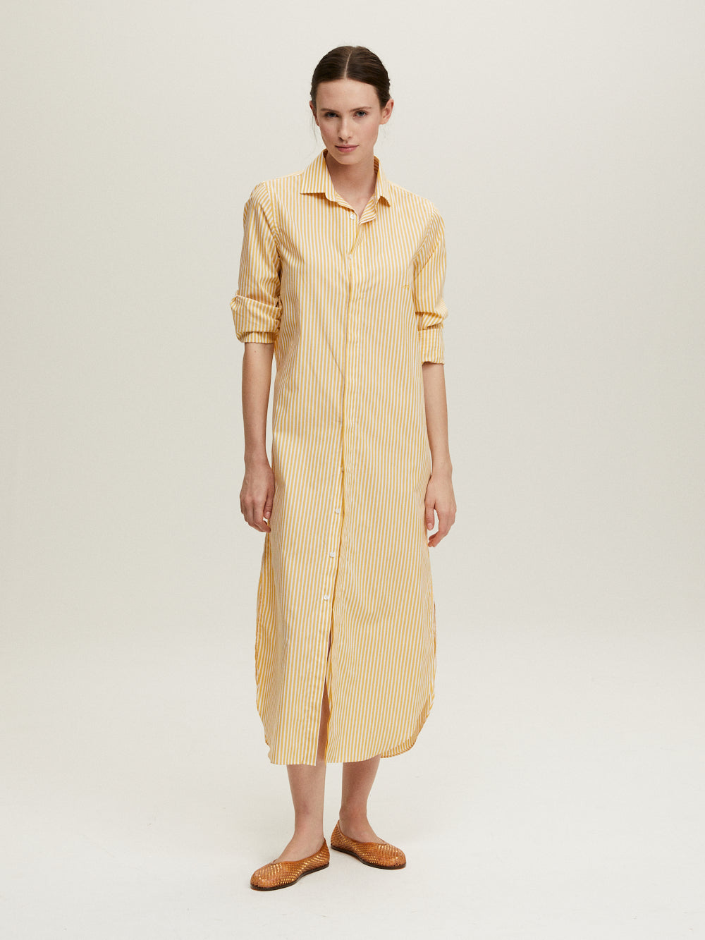 YELLOW BLANKET DRESS