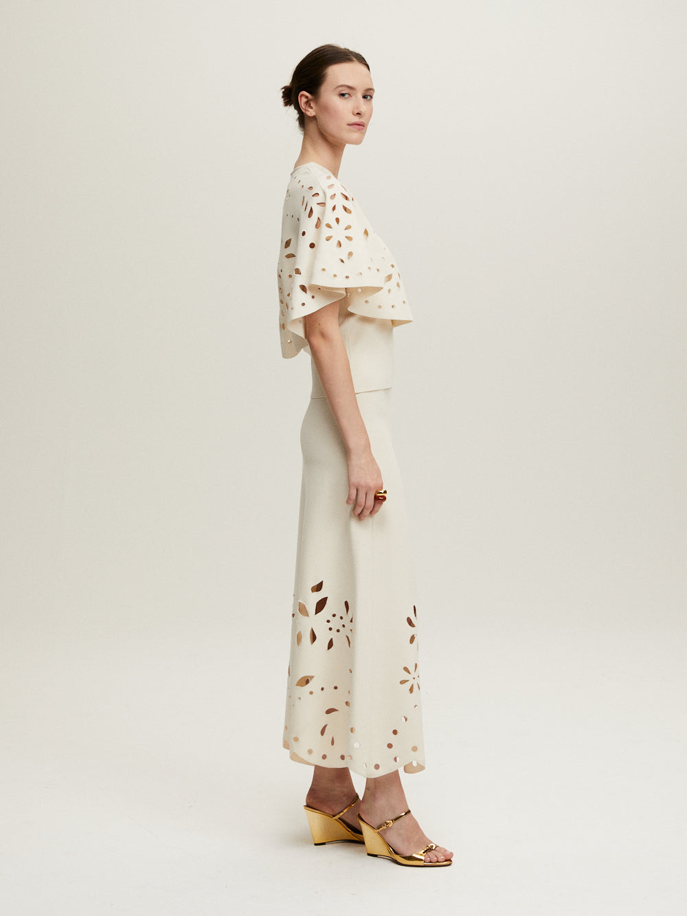 FIORELLA COWRIE SKIRT