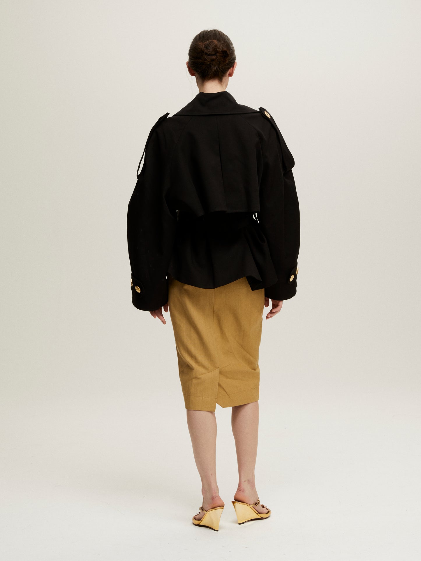 TRENCH GABI NOIR
