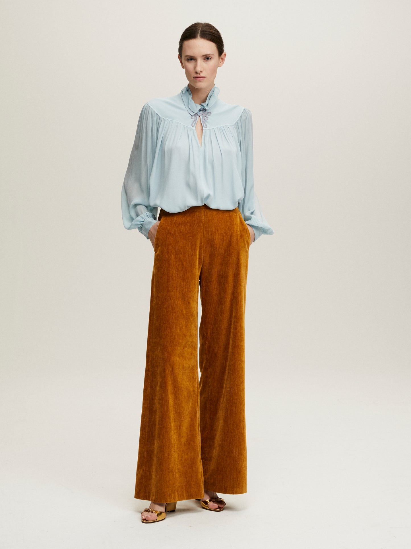 PANTALON VELOURS AMBRA
