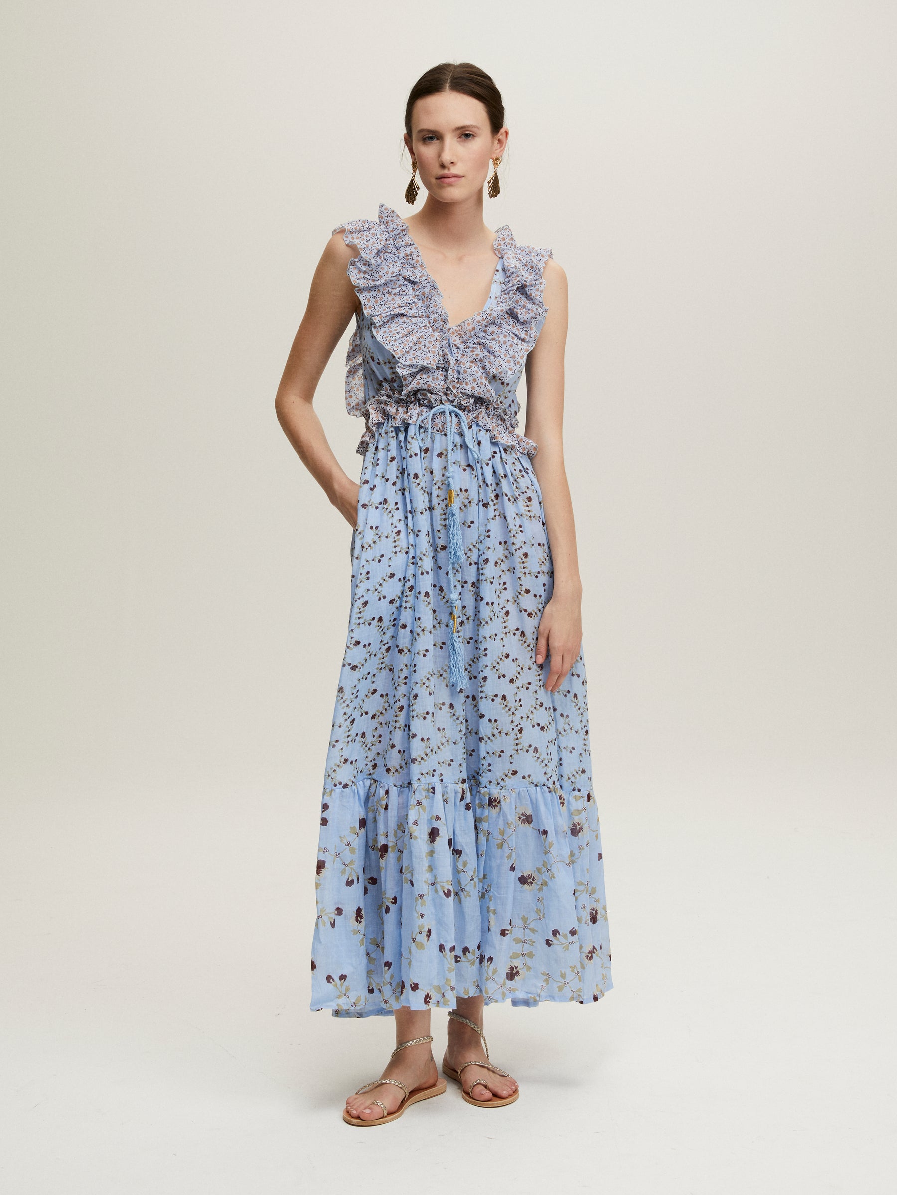 ROBE MARIE ANTOINETTE VIOLA ICE CUBE