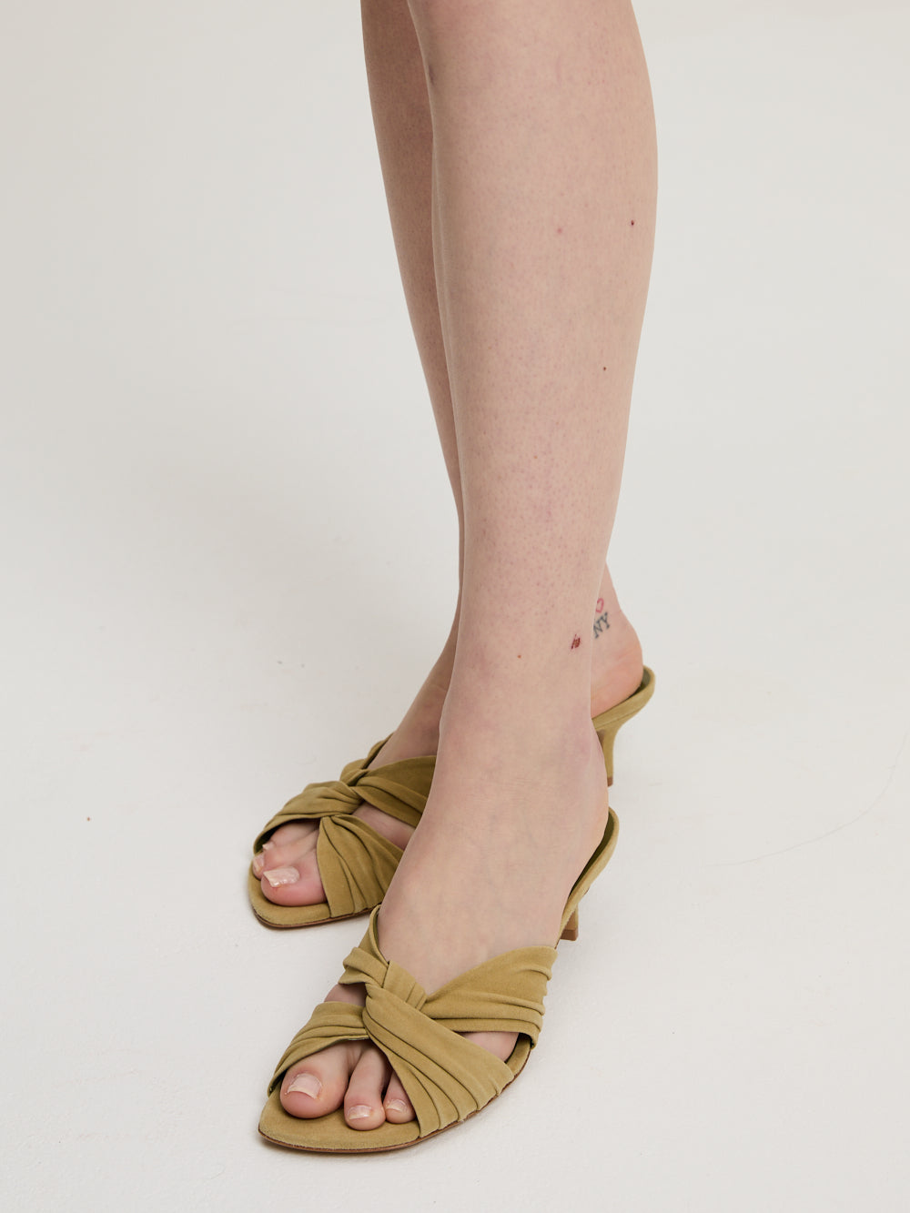 MULES ANTONIA KITTEN HEEL