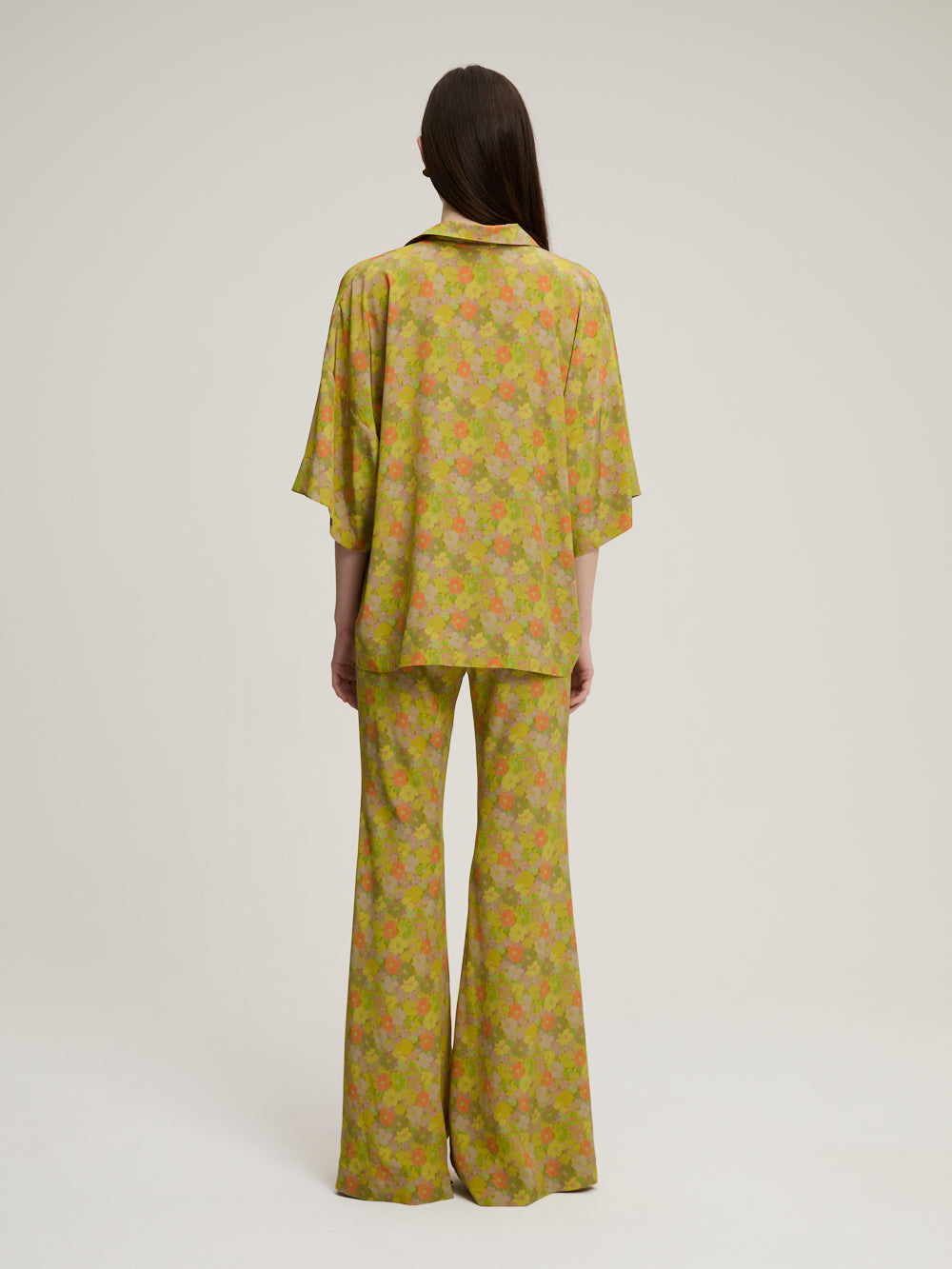 ZAOUA BROWN FLORAL SHIRT