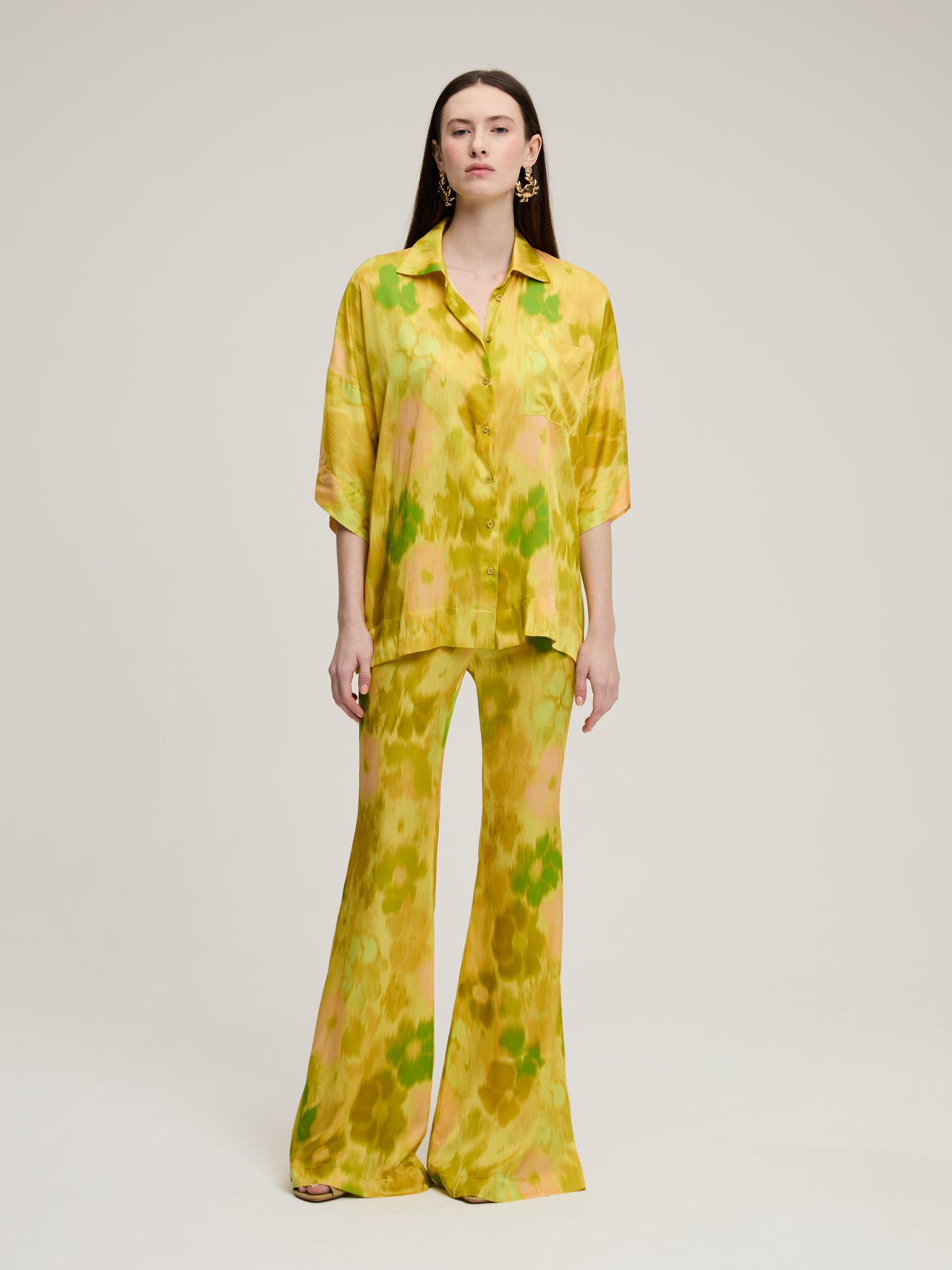 ZAOUA YELLOW FLORAL SHIRT