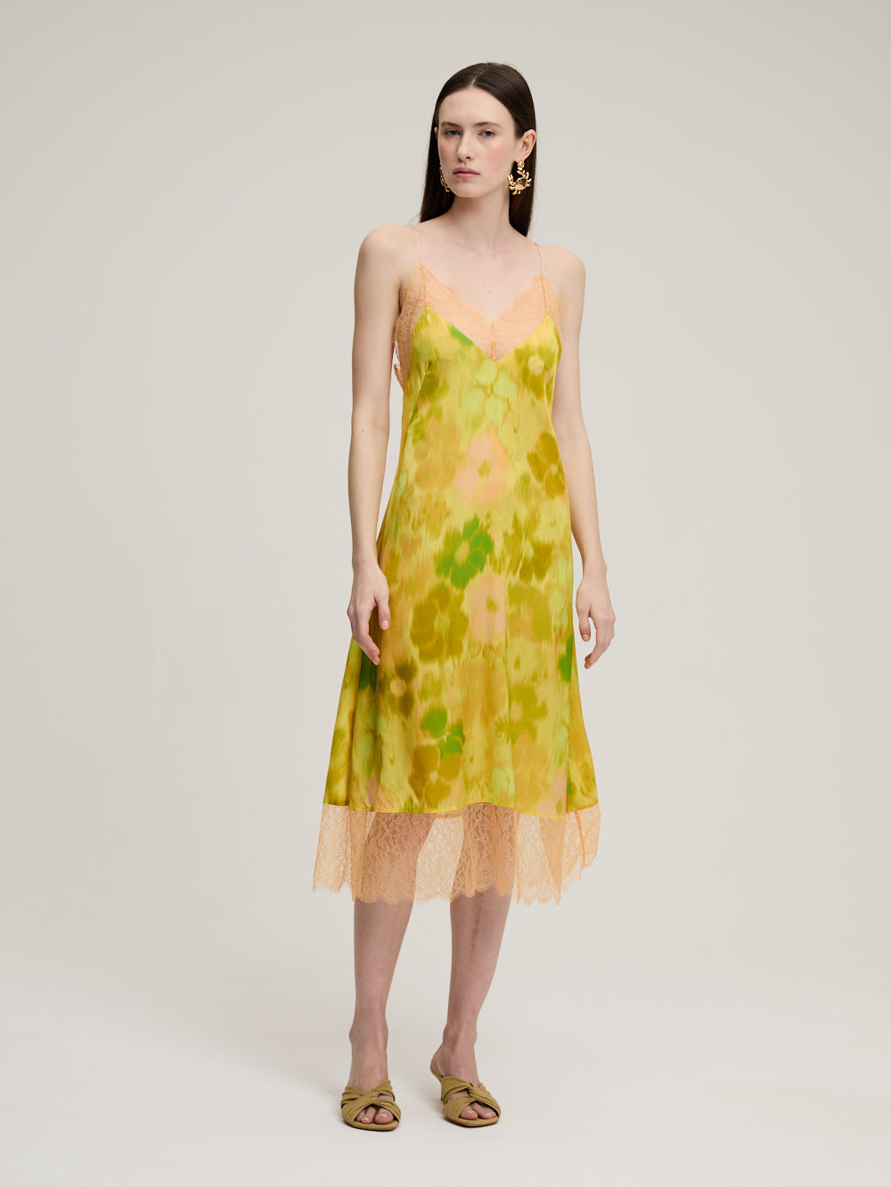 LAYLA YELLOW FLORAL DRESS