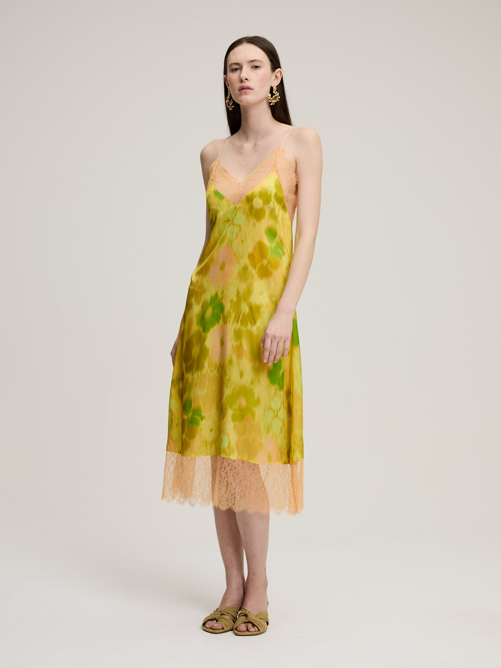LAYLA YELLOW FLORAL DRESS