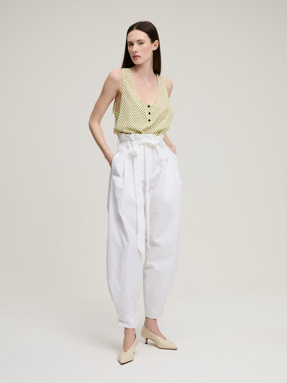 PANTALON YMY BLANC