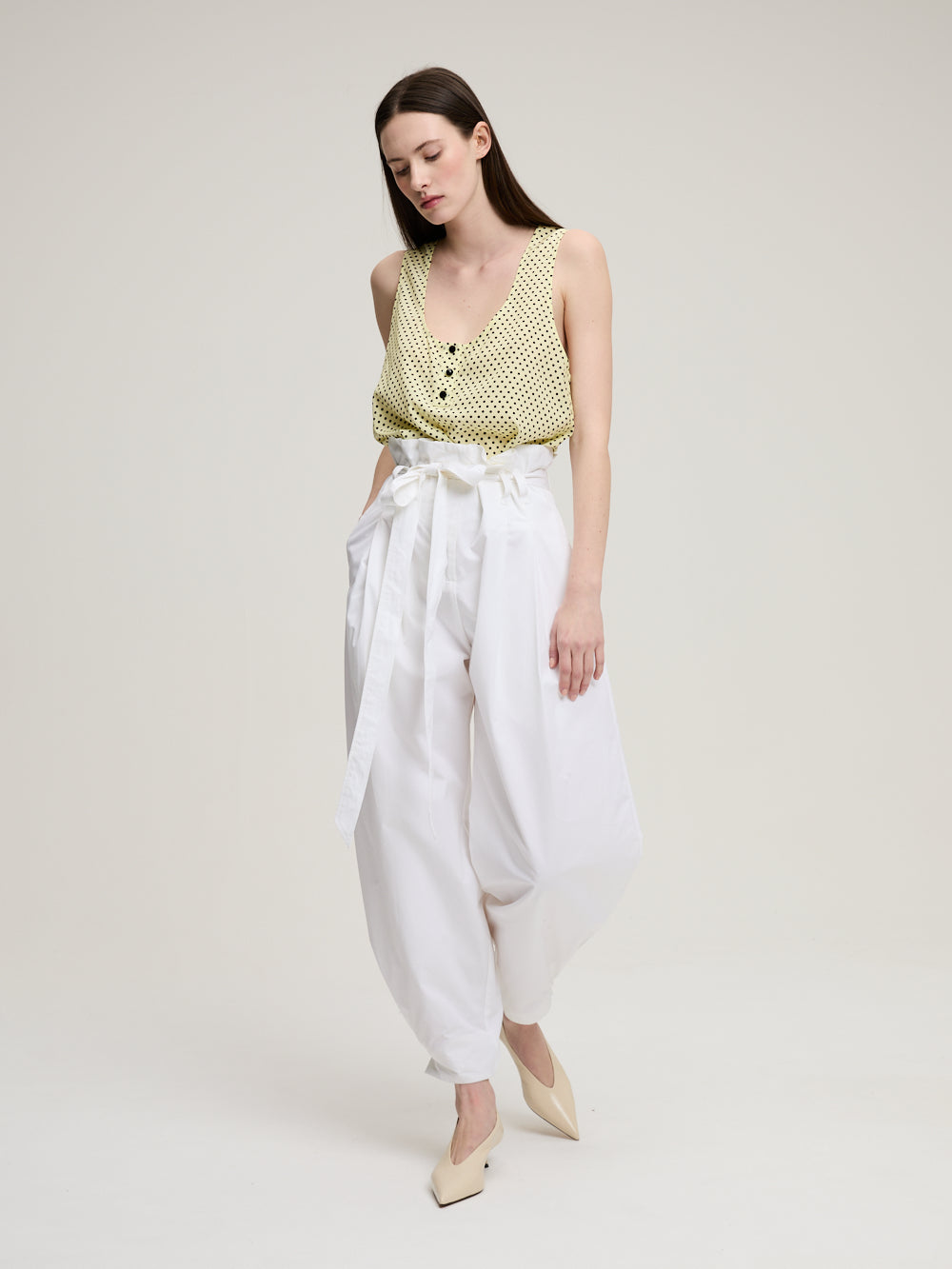 PANTALON YMY BLANC