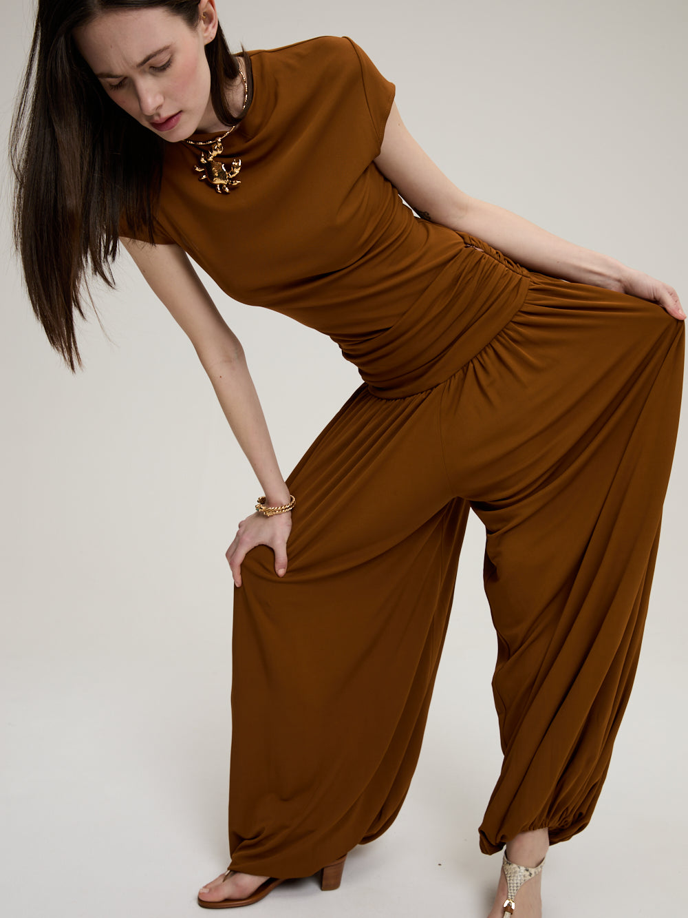 PANTALON NORA WALNUT