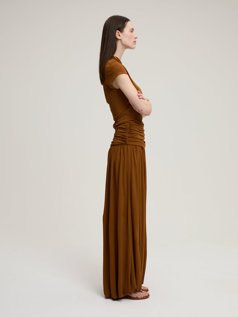 PANTALON NORA WALNUT