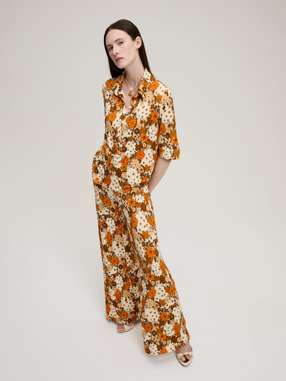GIUDECCA FLOWER POWER TROUSERS