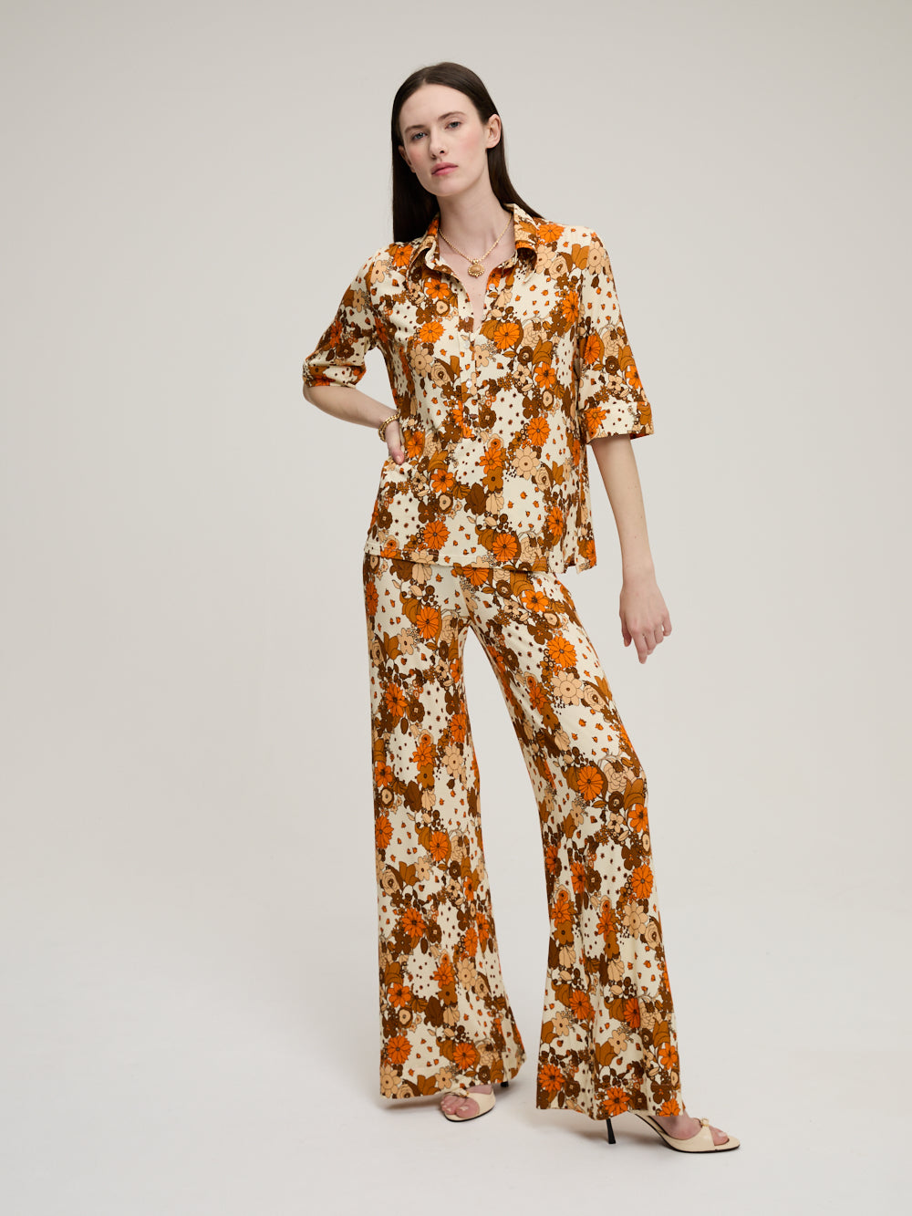 GIUDECCA FLOWER POWER TROUSERS