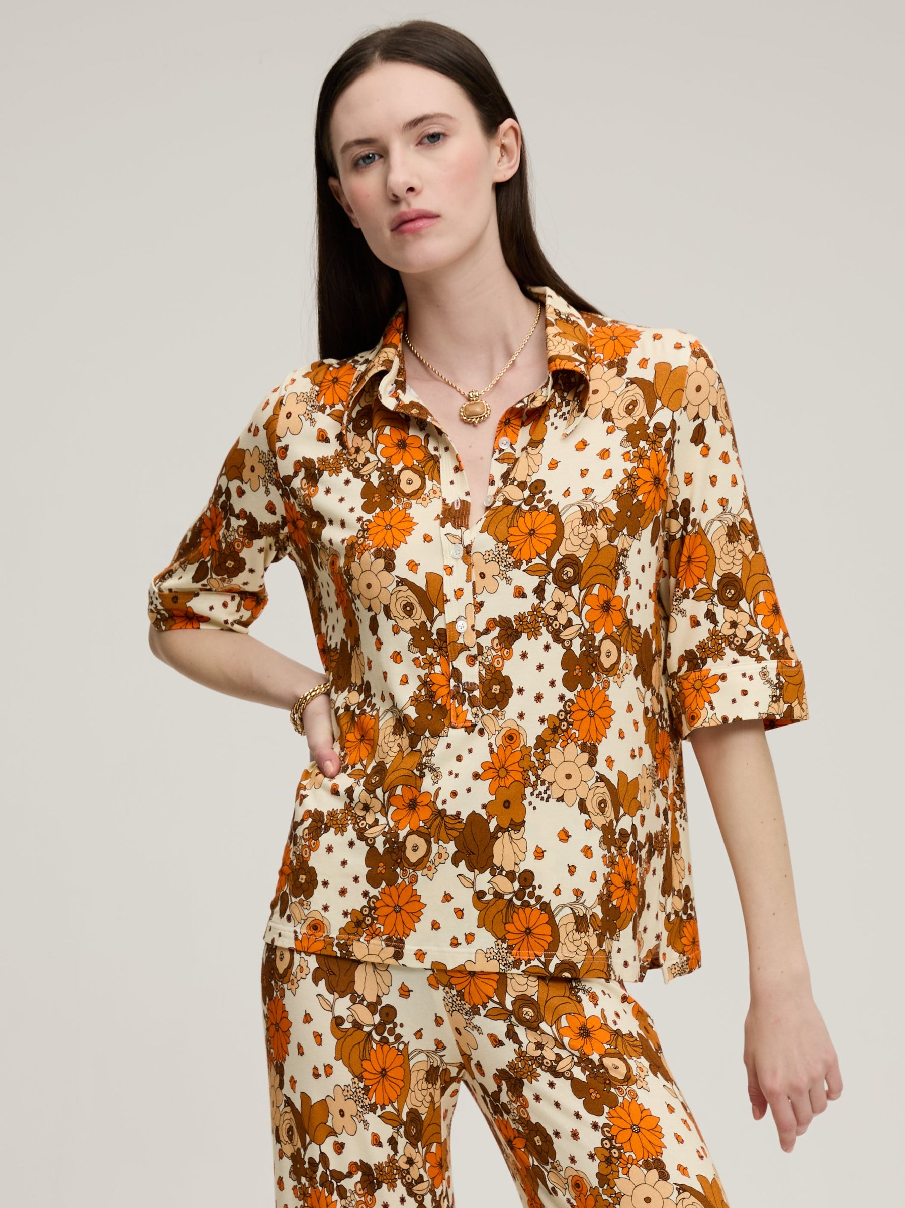 LAUREN FLOWER POWER SHIRT