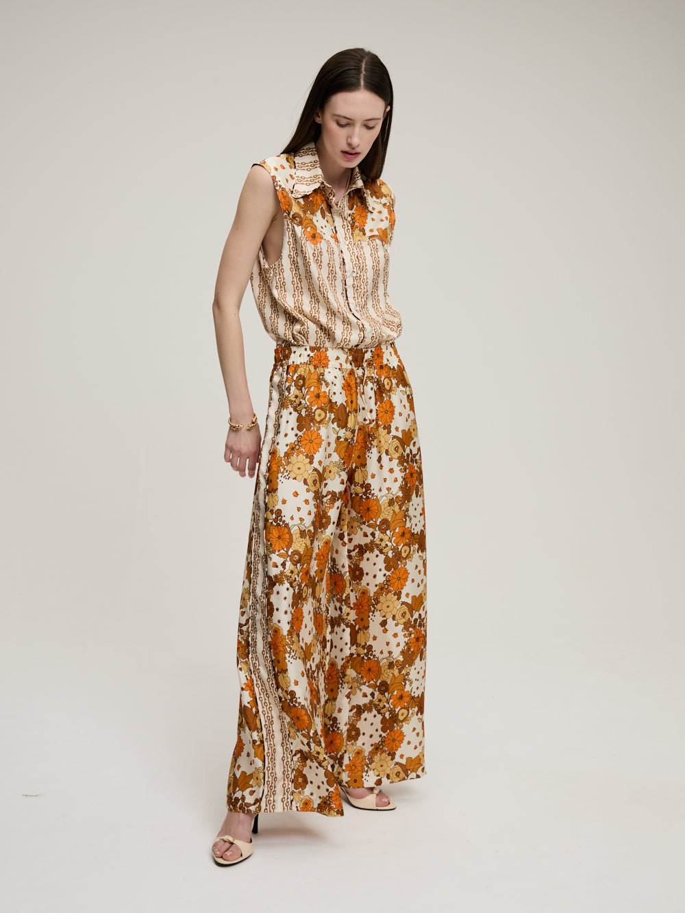 PANTALON RING FLOWER POWER