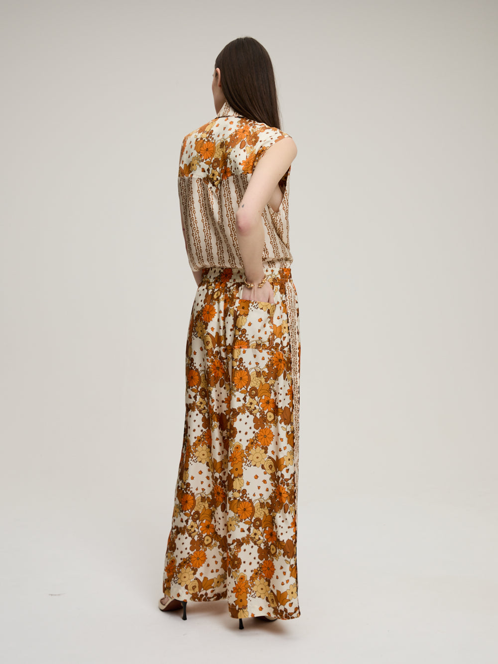 PANTALON RING FLOWER POWER