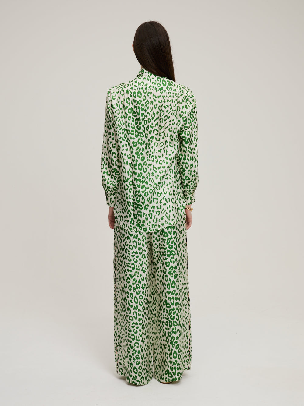 CHEMISE BROOKS PANTHÈRE VERT