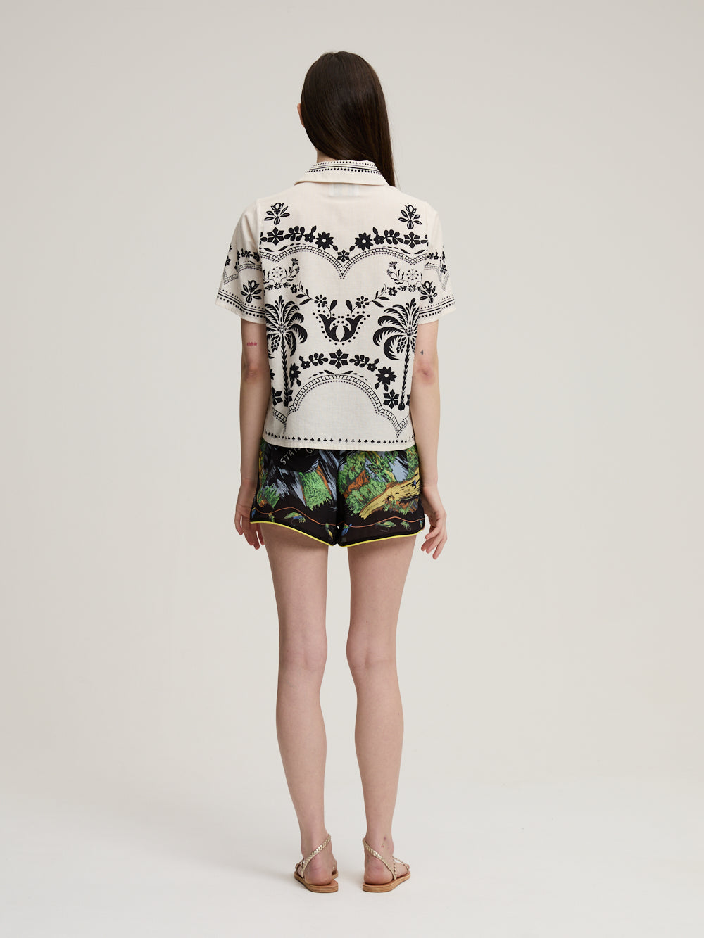 CHEMISE PARROT OFF WHITE