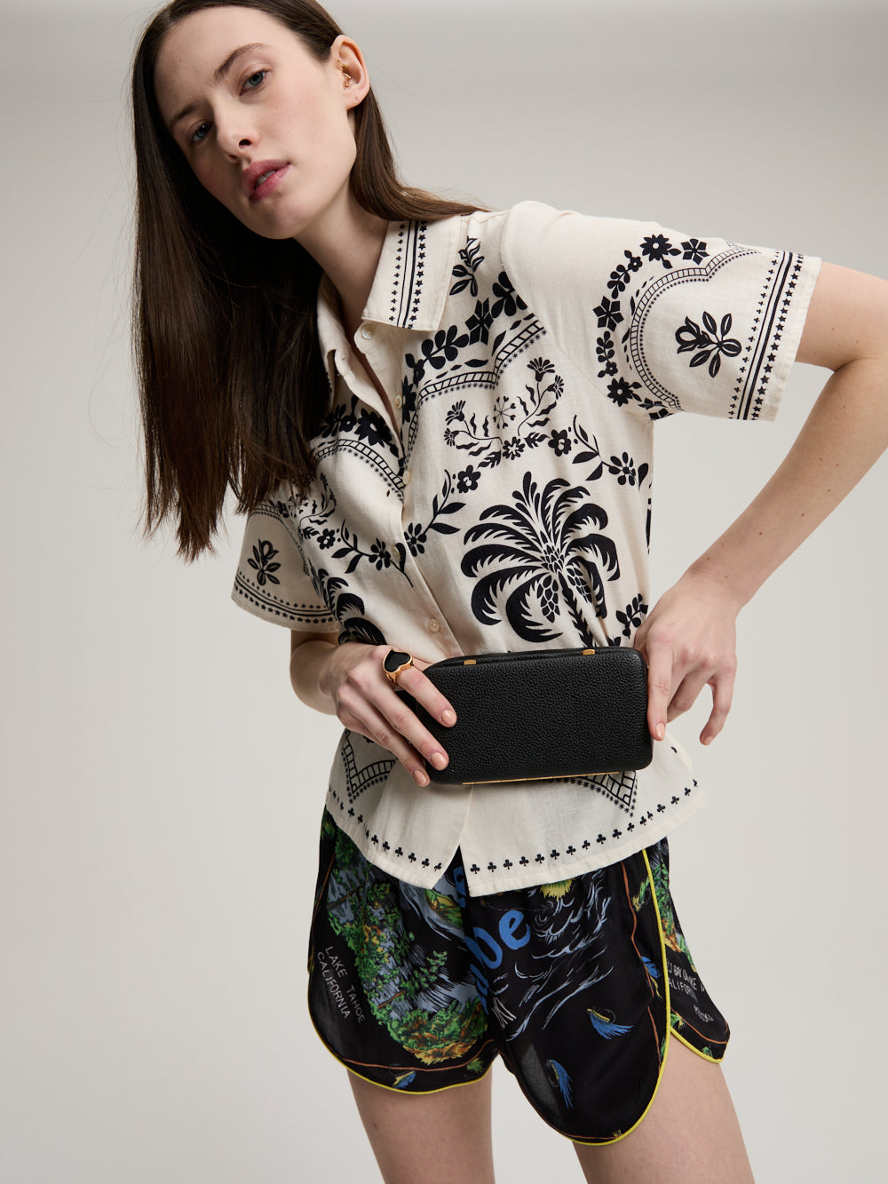 CHEMISE PARROT OFF WHITE