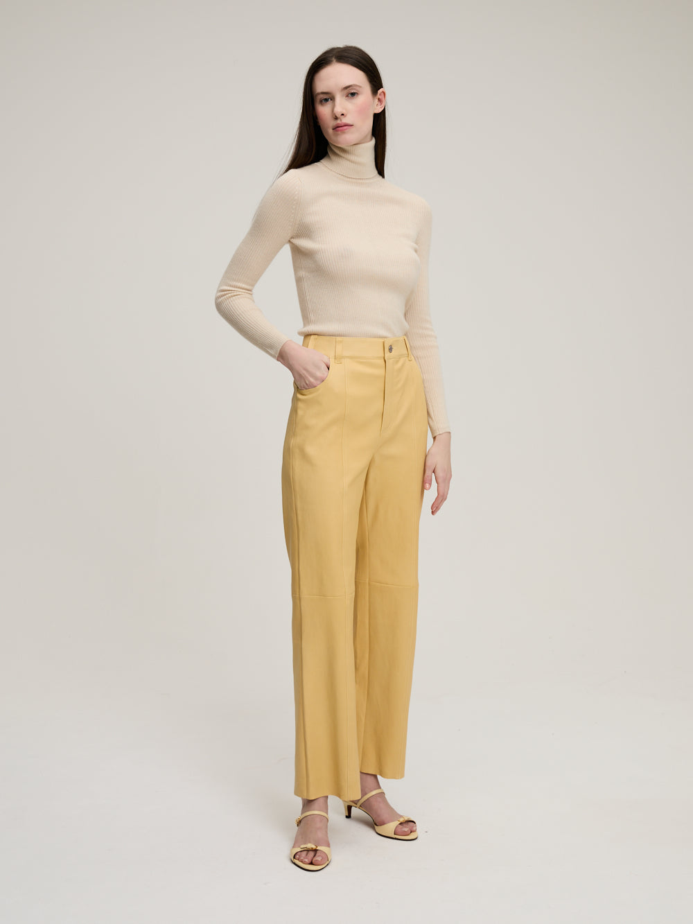 PANTALON BENNY AGNEAU PLONGE BUTTER